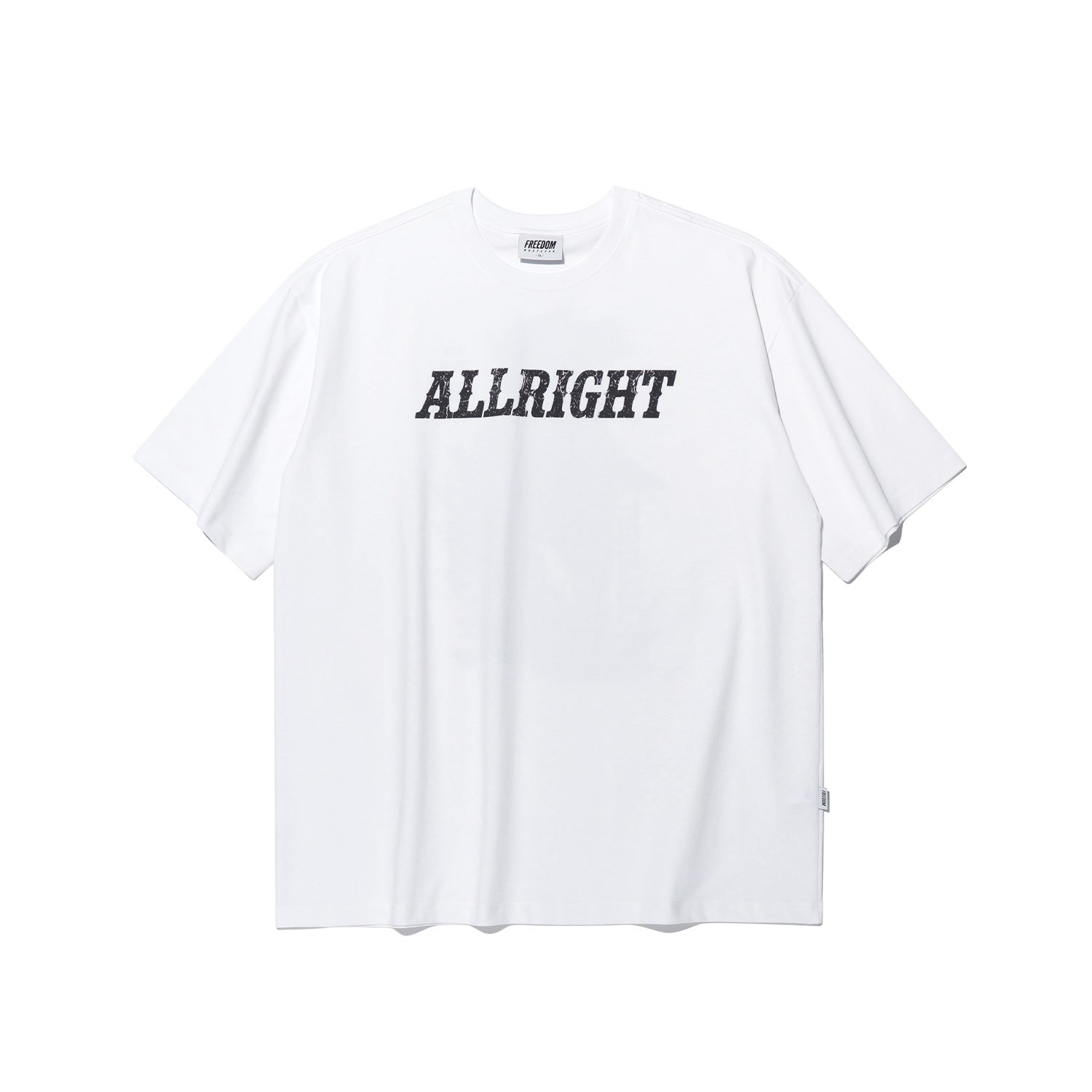 ALLRIGHT Horse Overfit T-Shirt (White)