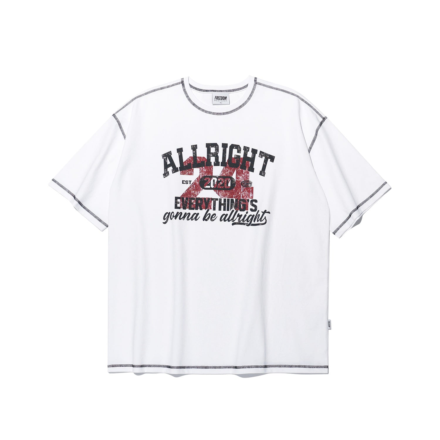 ALLRIGHT Basic T-Shirt (White)