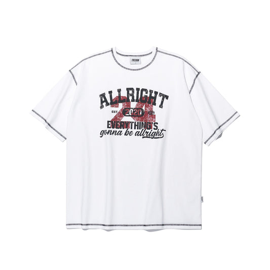 All Right Basic T-Shirt (White)