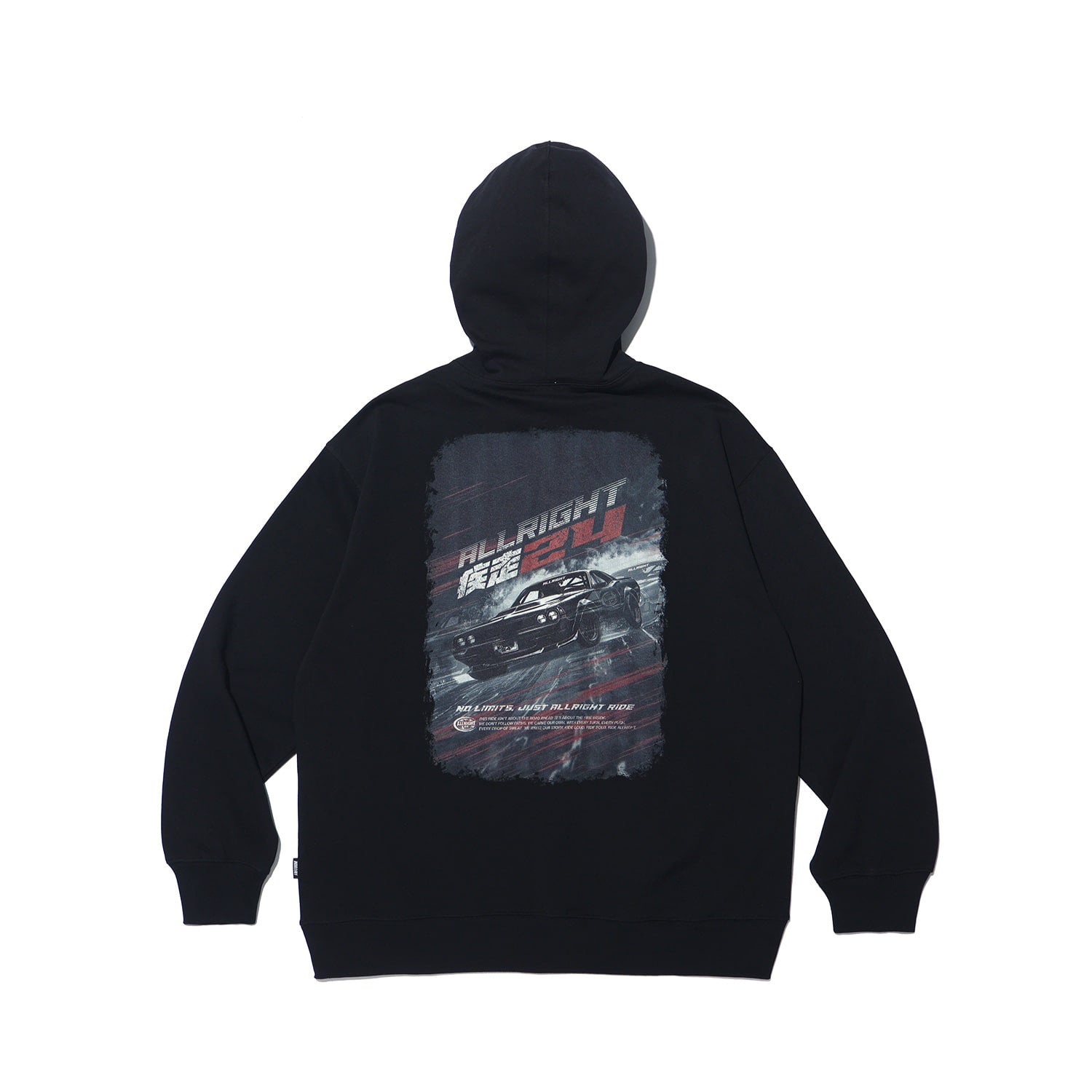 ALLRIGHT Run Hoodie (Black)