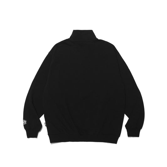 ALLRIGHT Varsity Half Zip-Up (Black)