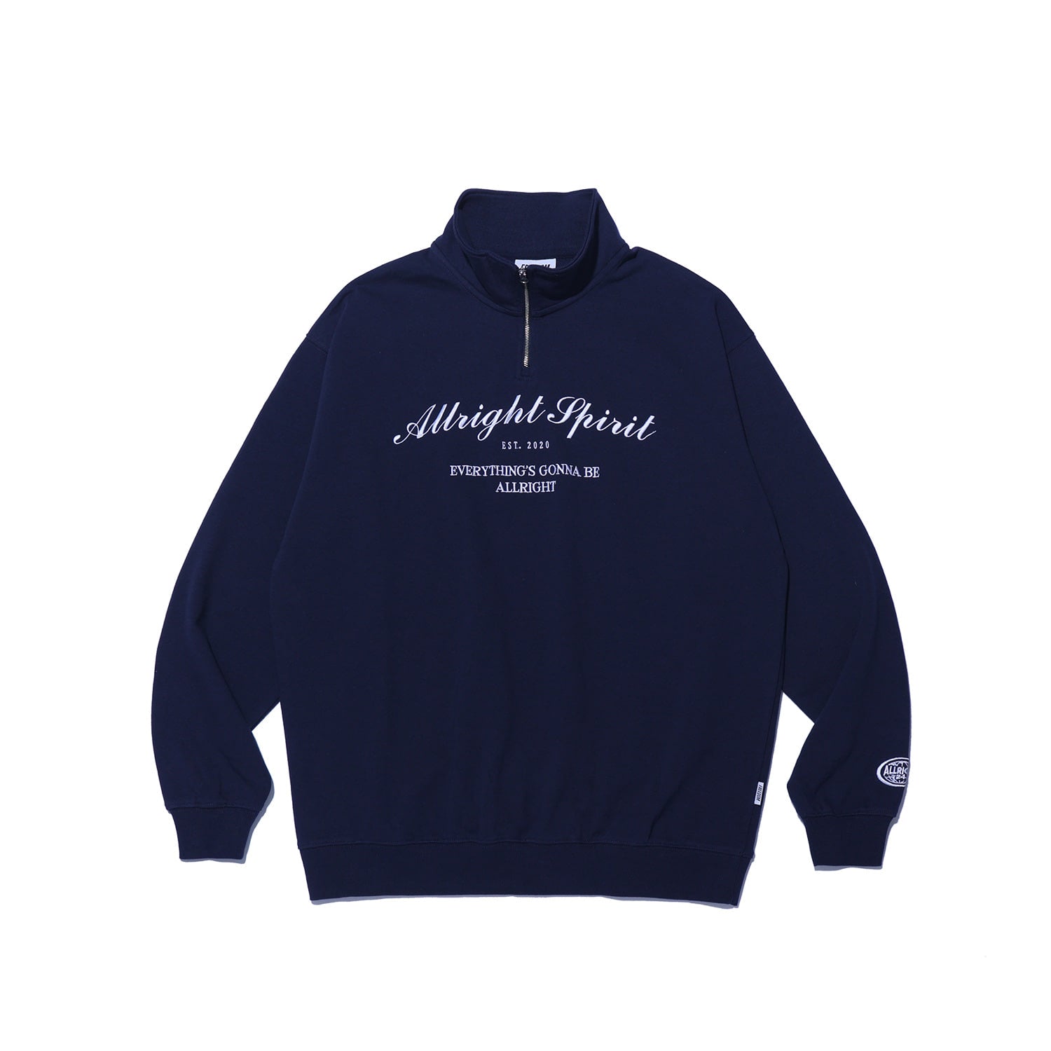ALLRIGHT Spirit Half Zip-Up (Navy)