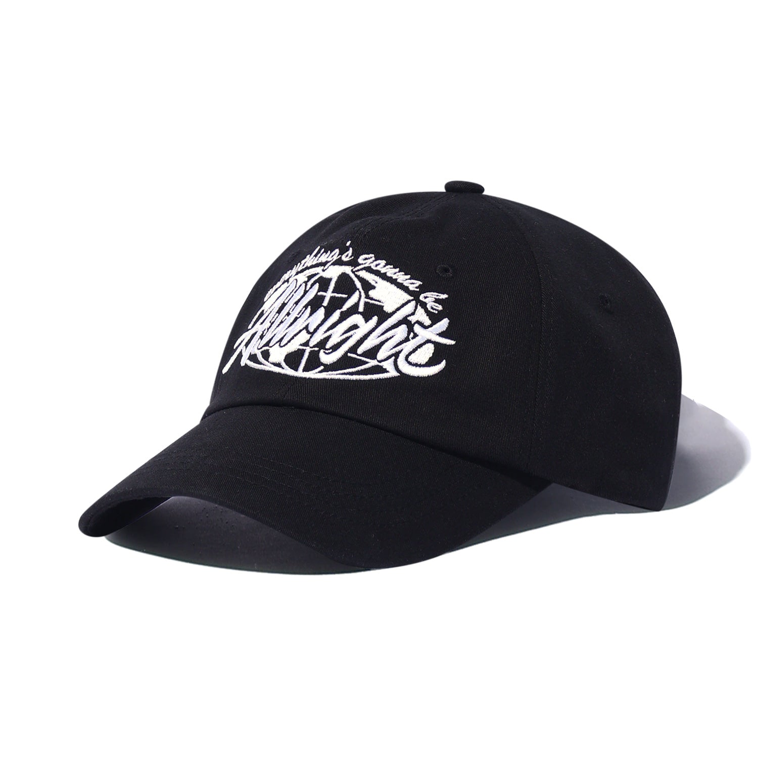 All Right Globe Ball Cap (Black)