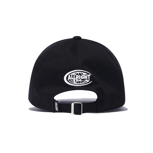 All Right Globe Ball Cap (Black)