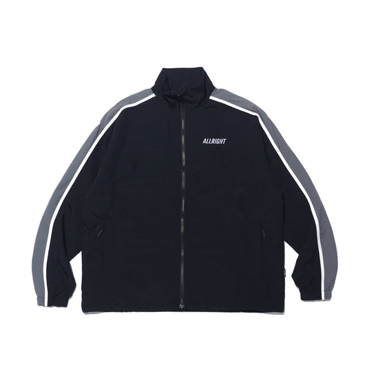 ALLRIGHT Sideline Windbreaker Jacket (Black)