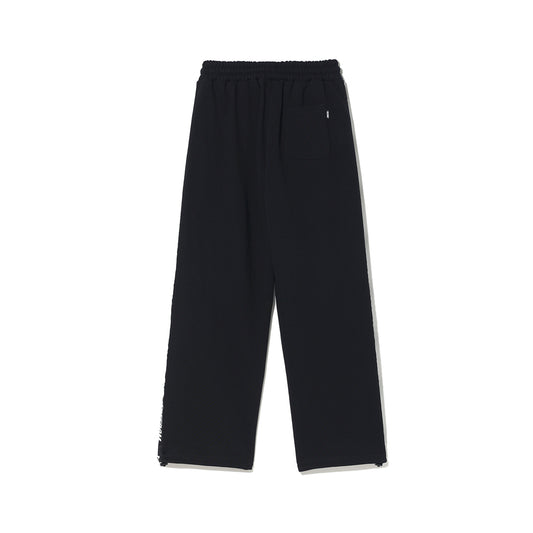Women's Lettering Sweat Pants (Black)