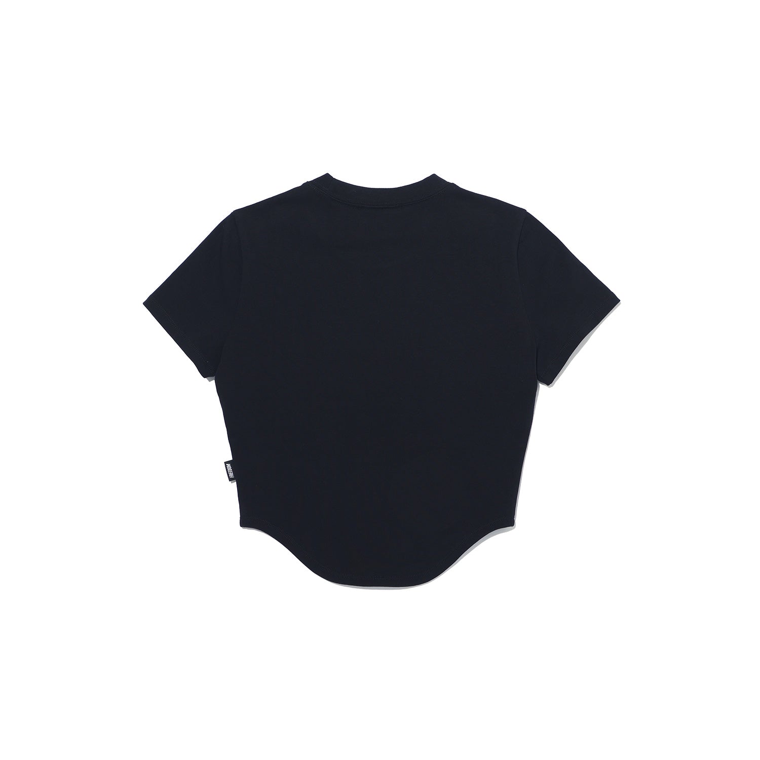 Freedom Arch Logo Crop T-shirt (Black)