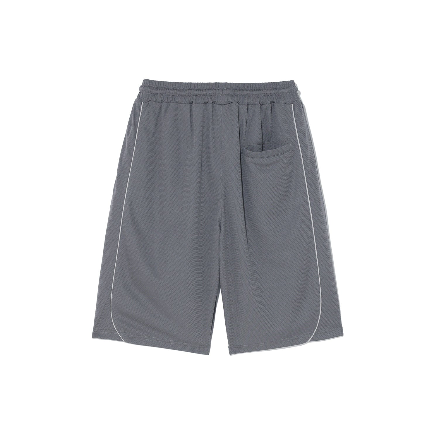 Air Mesh Split Bermuda Shorts (Dark Gray)