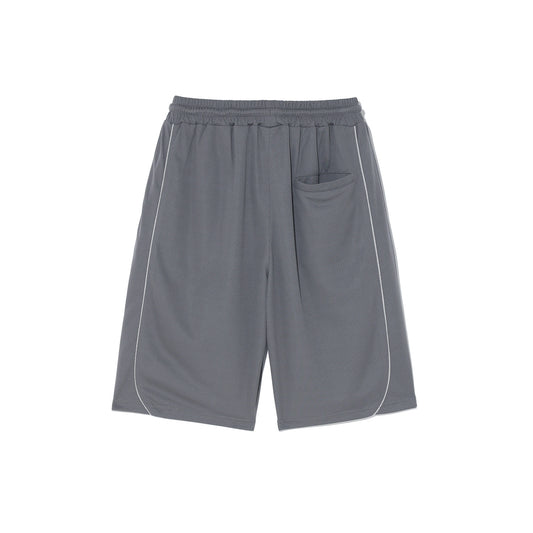 Air Mesh Split Bermuda Shorts (Dark Gray)