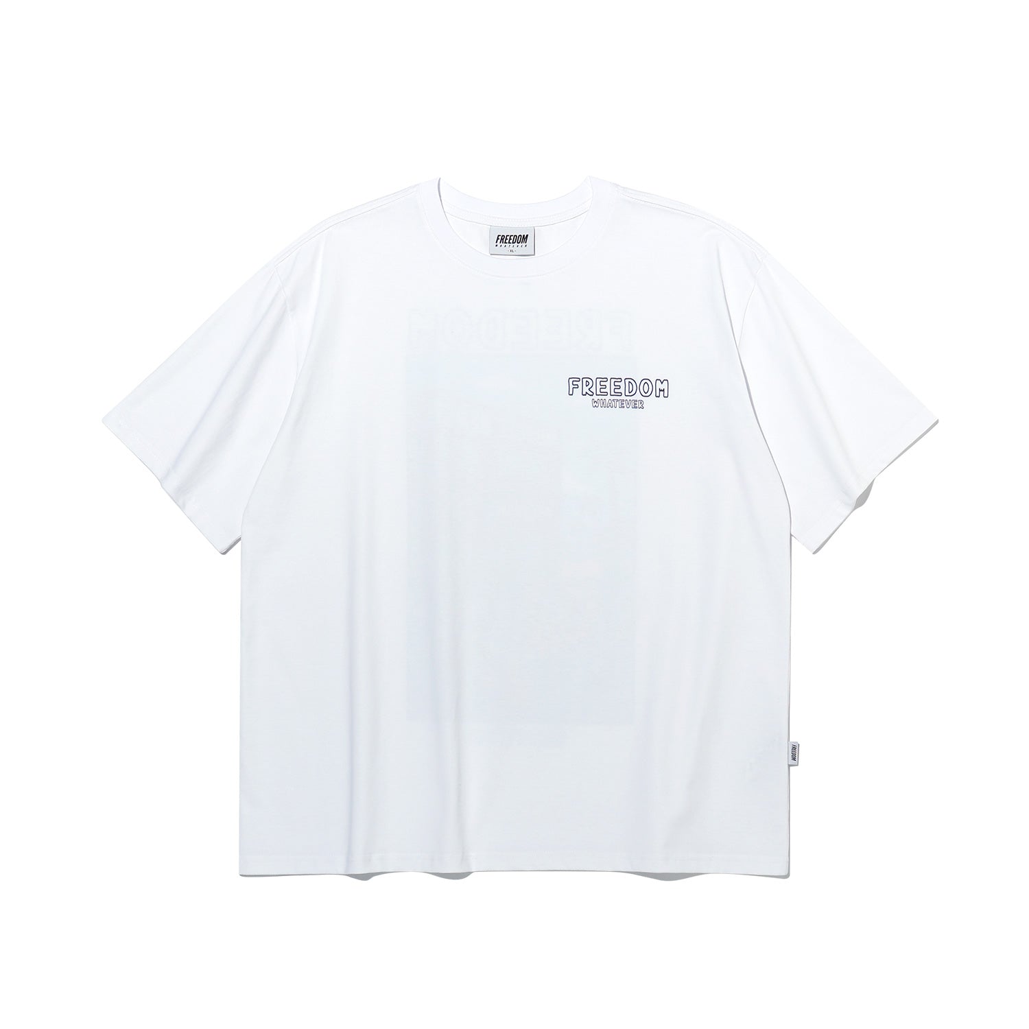 Animal Muscle Beach Graphic T-shirt (White)