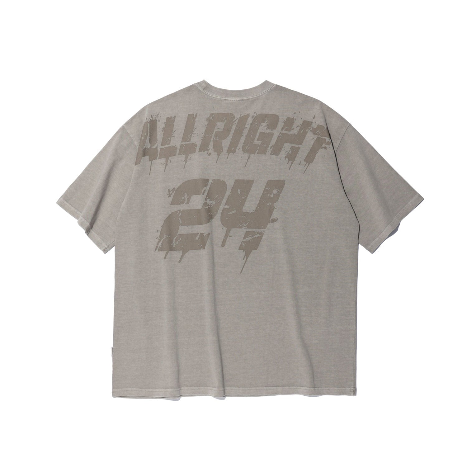 ALLRIGHT 24 Pigment T-Shirts (Beige)