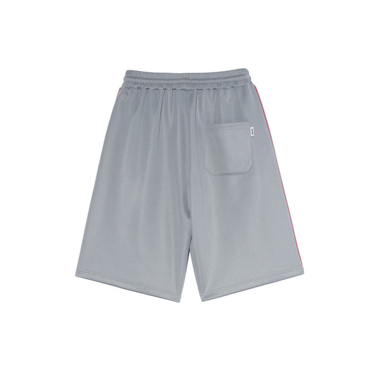 Olympia Lettering Bermuda Shorts (Grey)