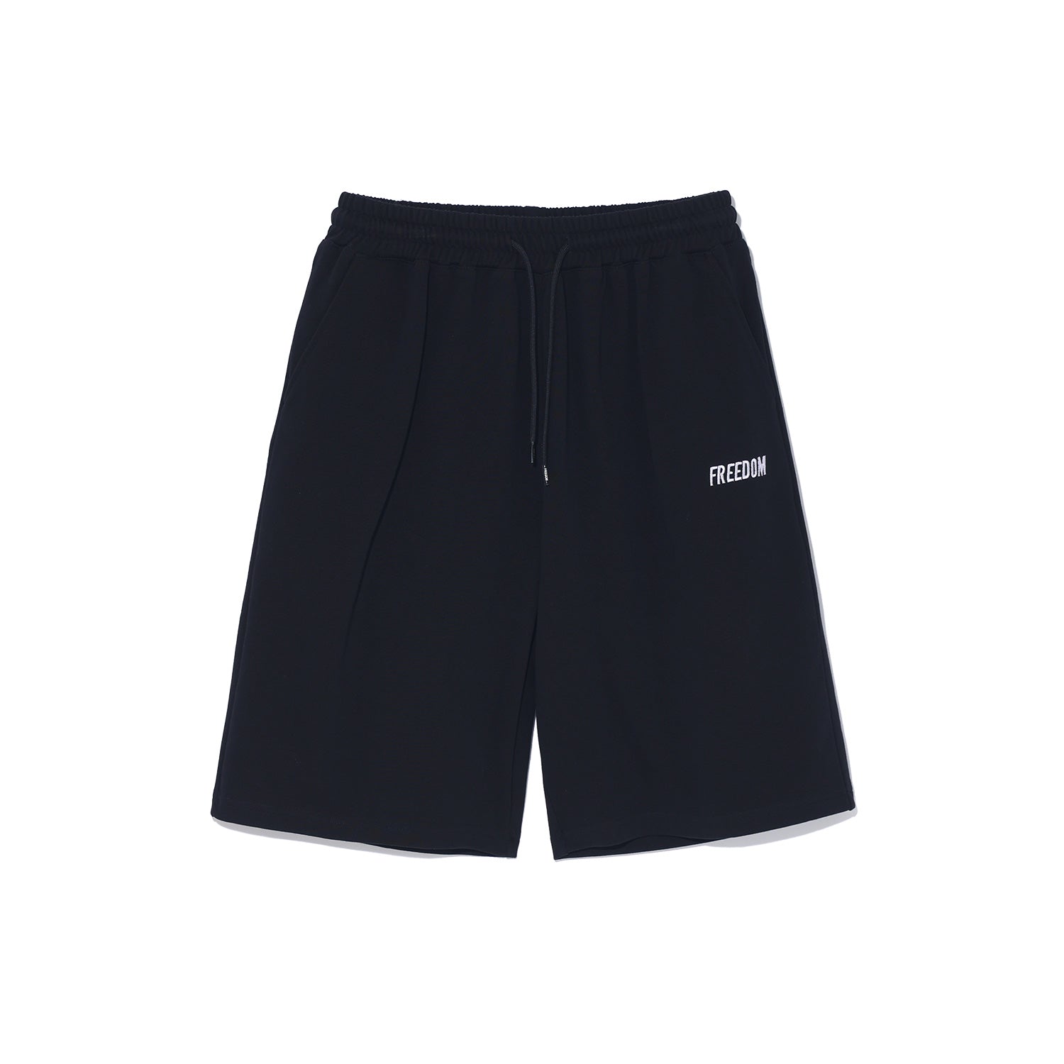 Basic Bermuda Cotton Shorts (Black)