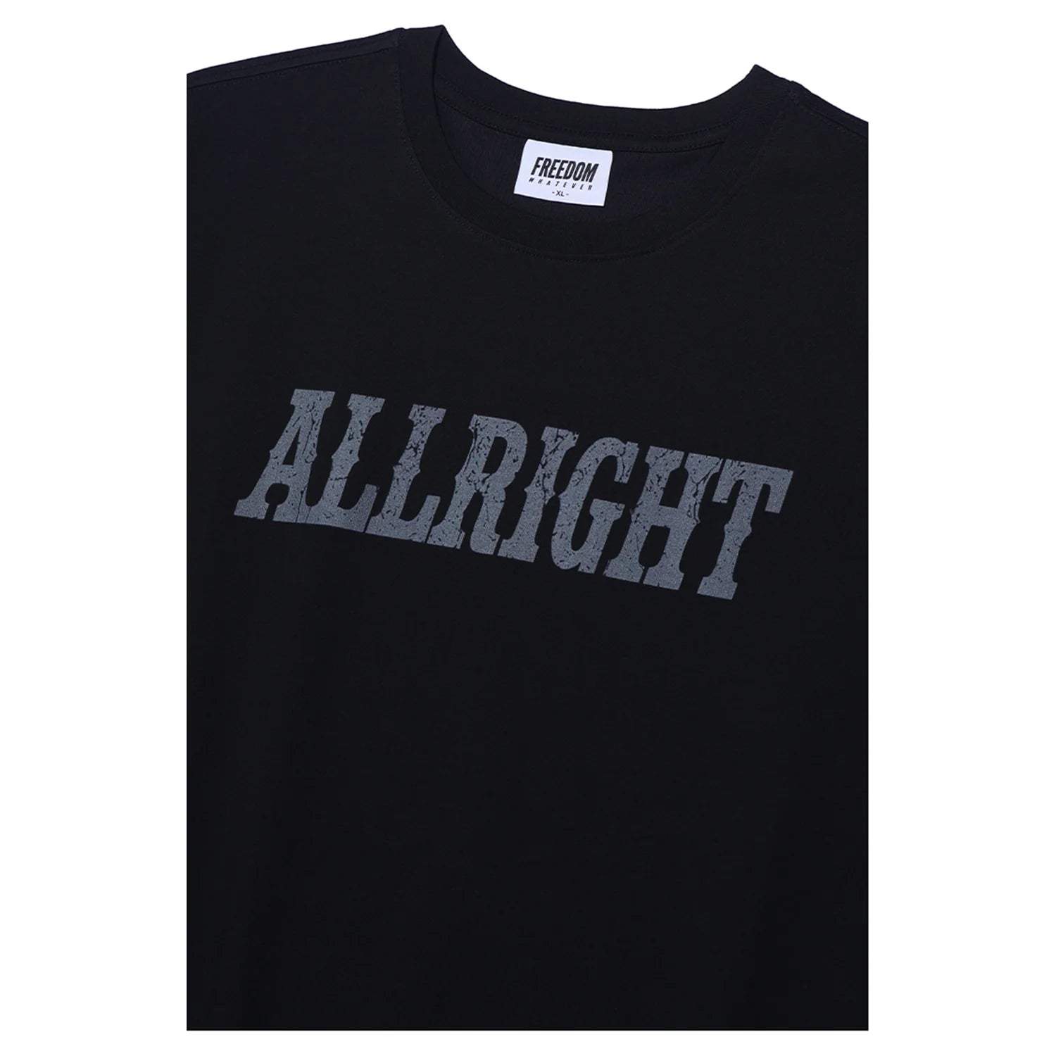 ALLRIGHT Black Horse Overfit T-Shirt (Black)