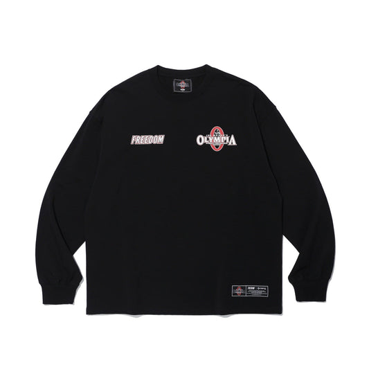 Olympia Small Logo Long Sleeve (Black)
