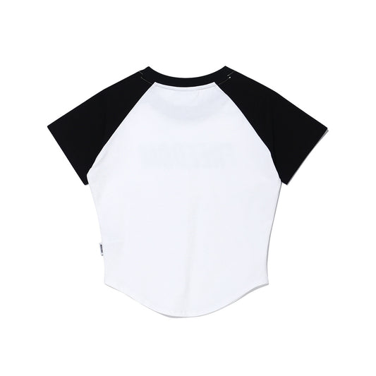 Women's Logo Raglan T-Shirt (Black)
