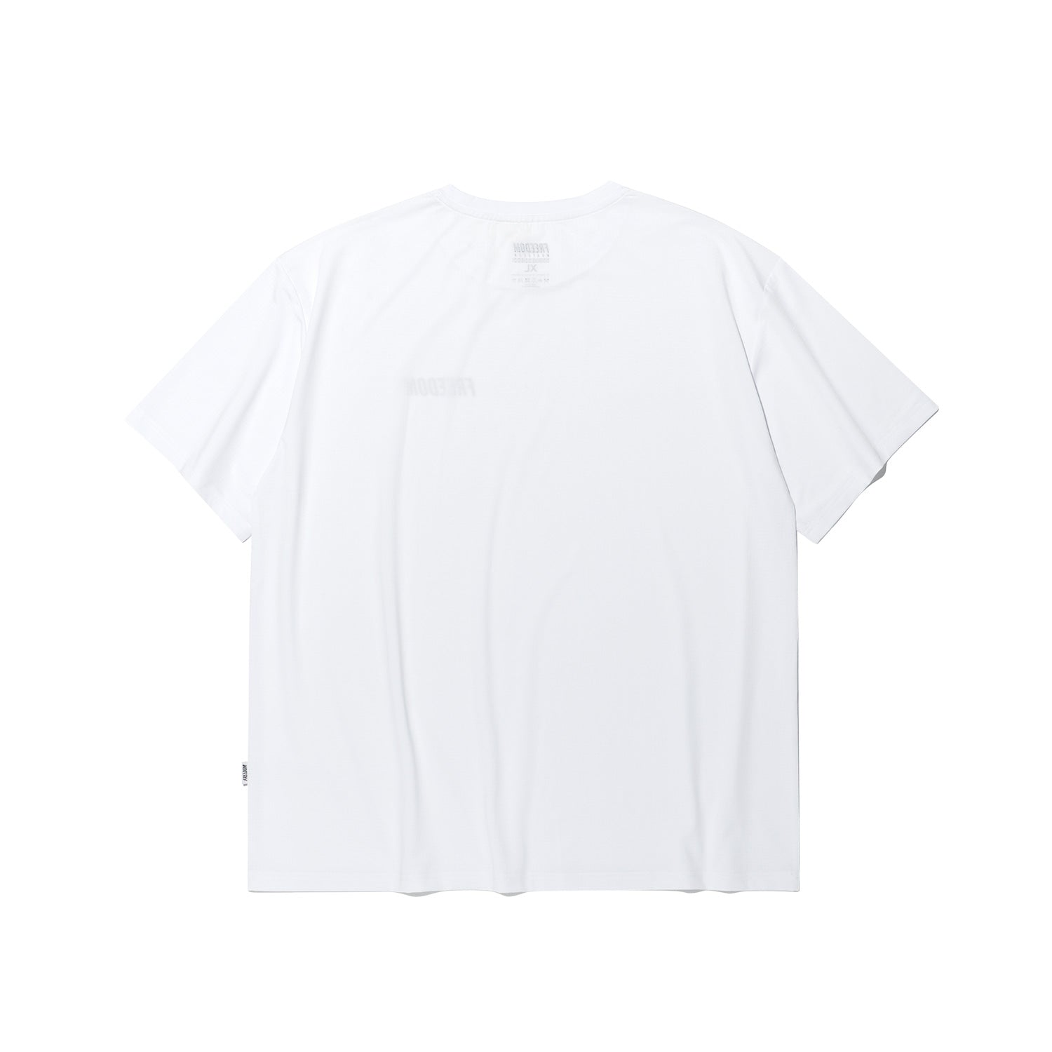 Square Mesh Semi-Overfit T-shirt (White)