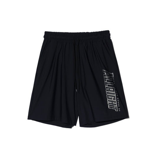 ALLRIGHT 24 Nylon Shorts (Black)