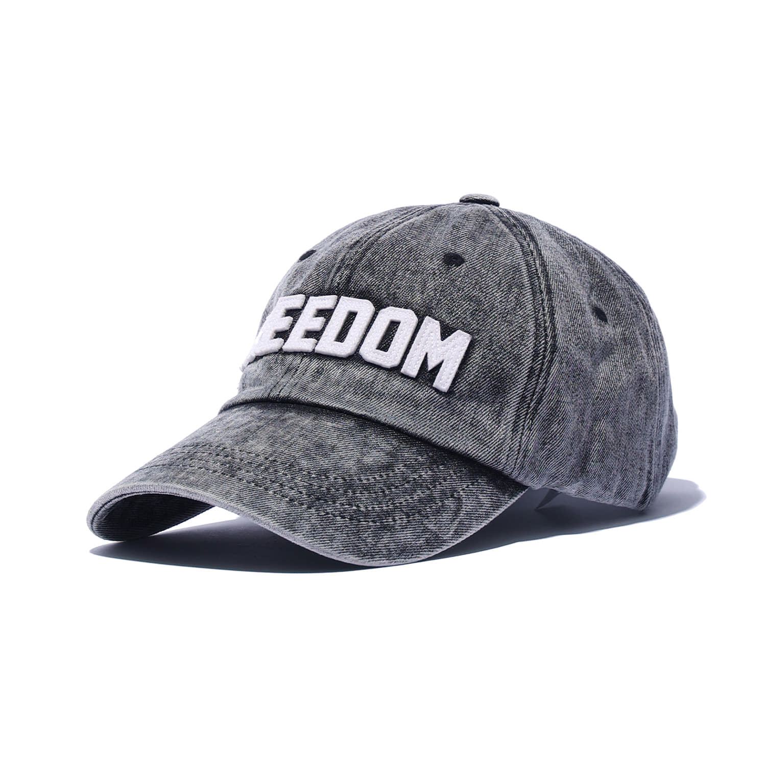 Cloud Denim Ball Cap (Black)