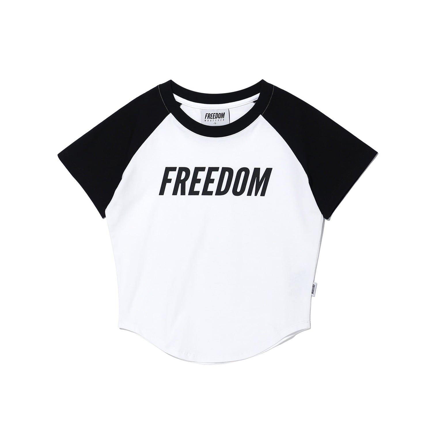 Women's Logo Raglan T-Shirt (Black)