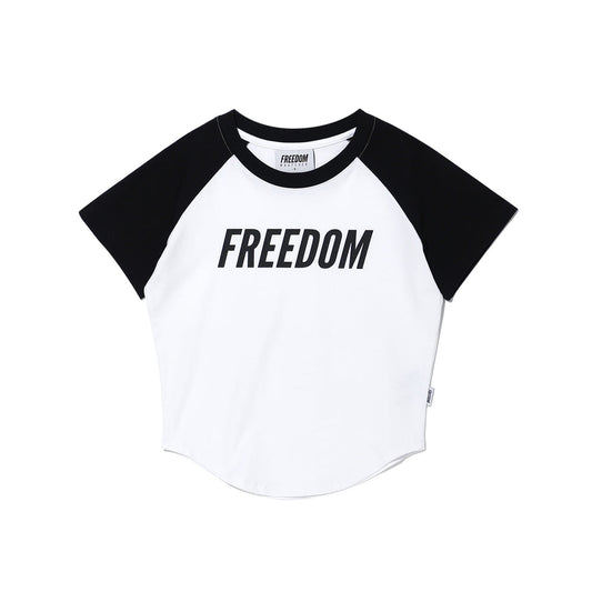 Women's Logo Raglan T-Shirt (Black)