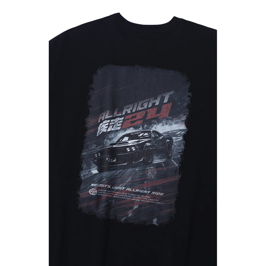 ALLRIGHT Run Overfit T-Shirt (Black)