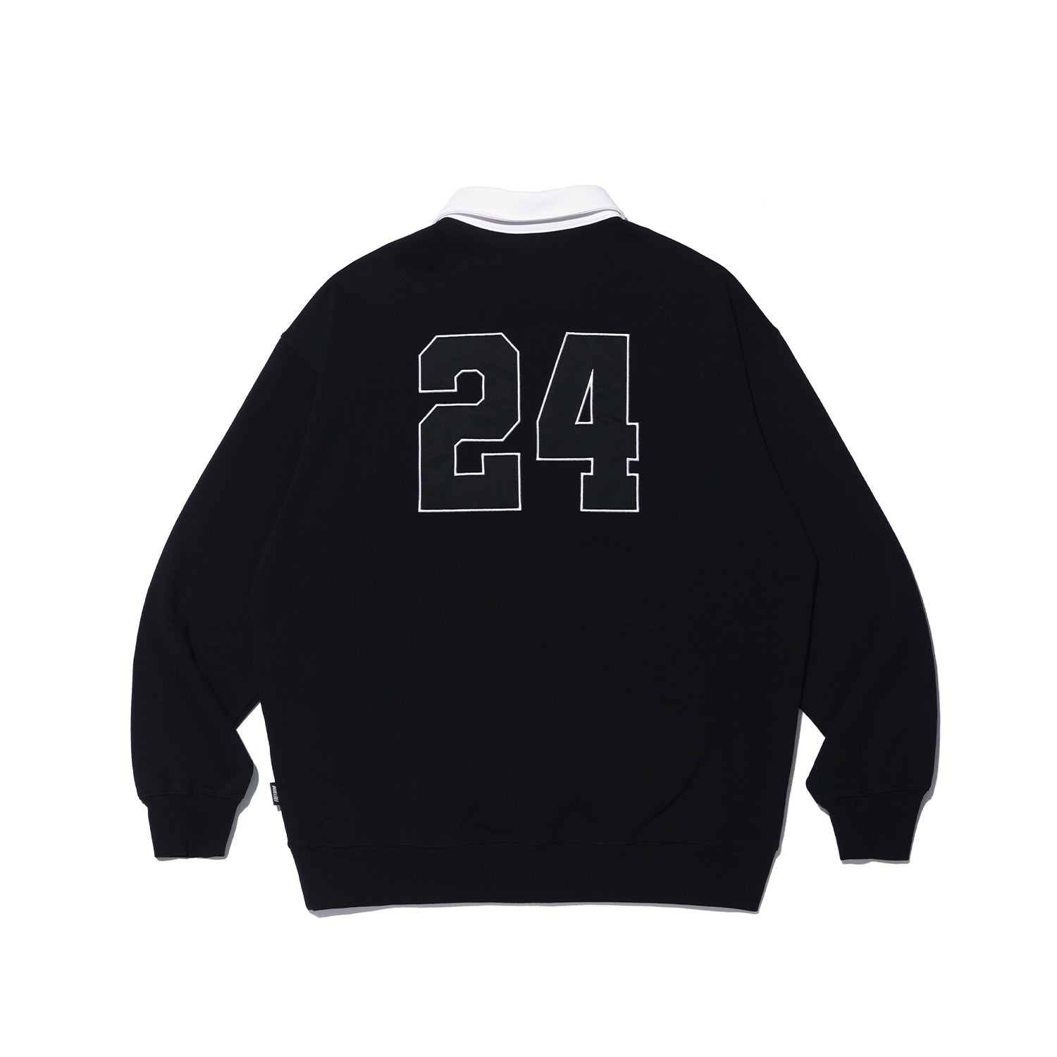 ALLRIGHT Rugby Collar Sweatshirts (Black)