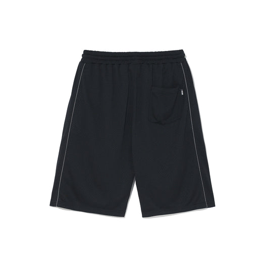 Sideline Mesh Bermuda Shorts (Black)