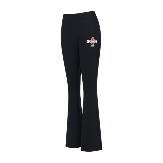 Womens Olympia Slim Bootcut Pants (Black)