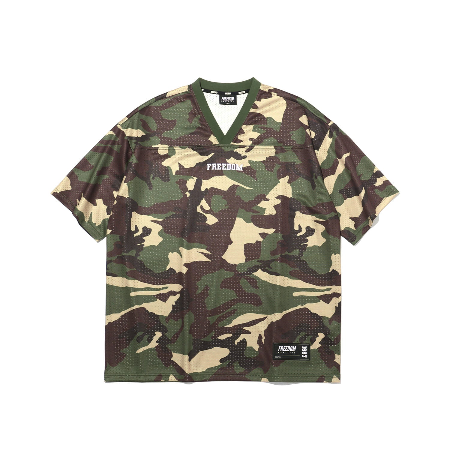 Entire Mesh Rugby Jersey (Light Camo)