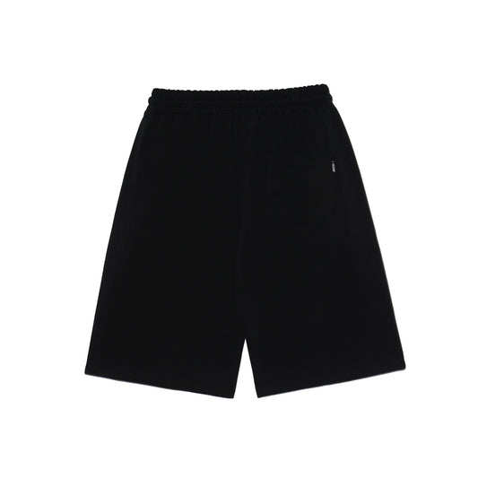 Flame Logo Bermuda Shorts (Black)