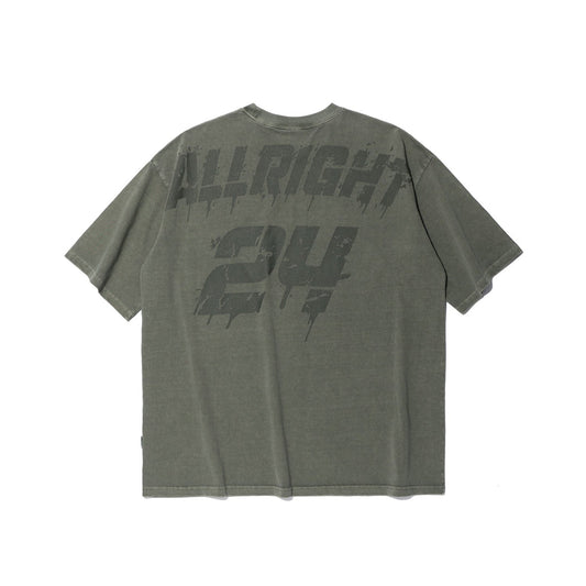 ALLRIGHT 24 Pigment T-Shirts (Khaki)