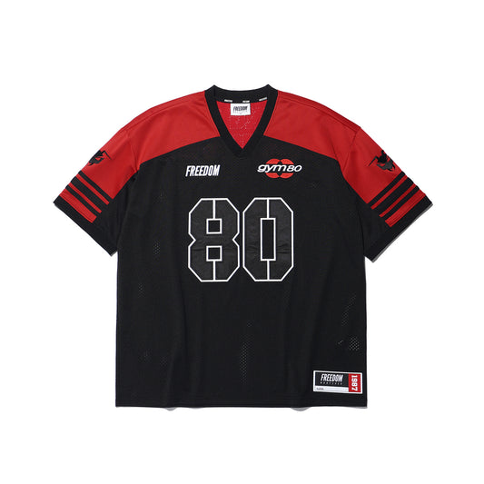 GYM80 Rugby Jersey (Black)