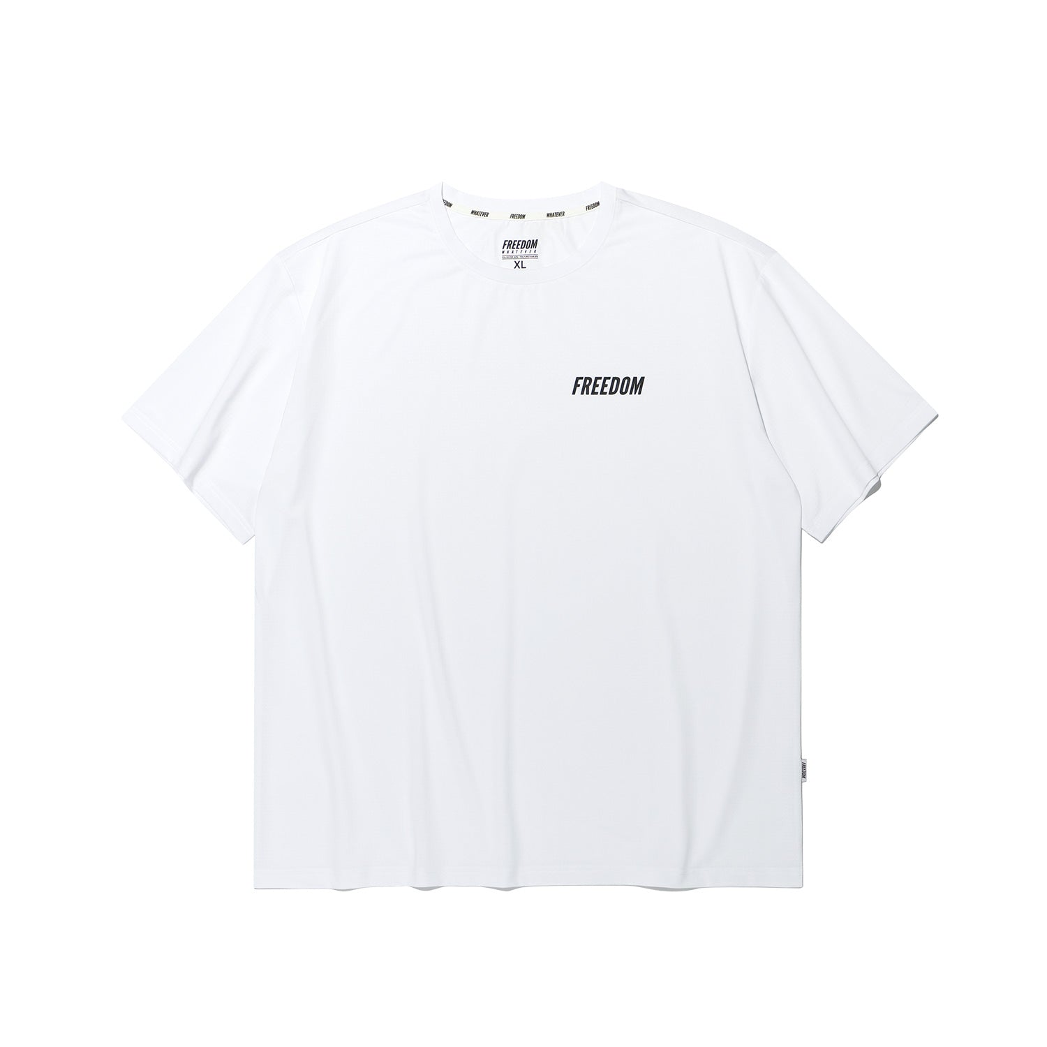 Square Mesh Semi-Overfit T-shirt (White)