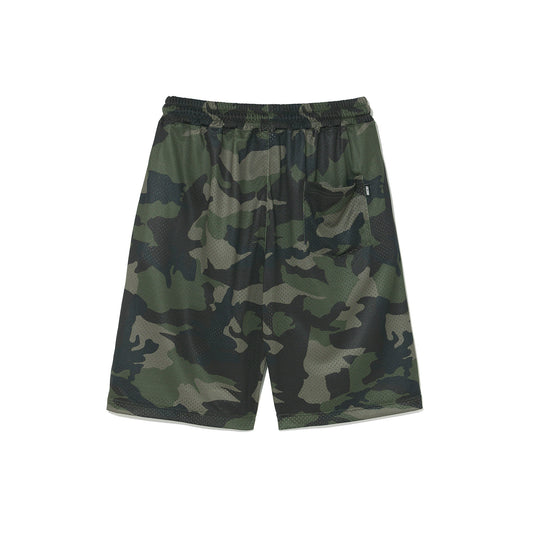 Basic Mesh Bermuda Shorts (Deep Camo)