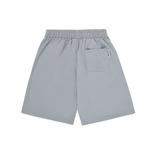 FREEDOM Lettering Bermuda Shorts (Gray/White)