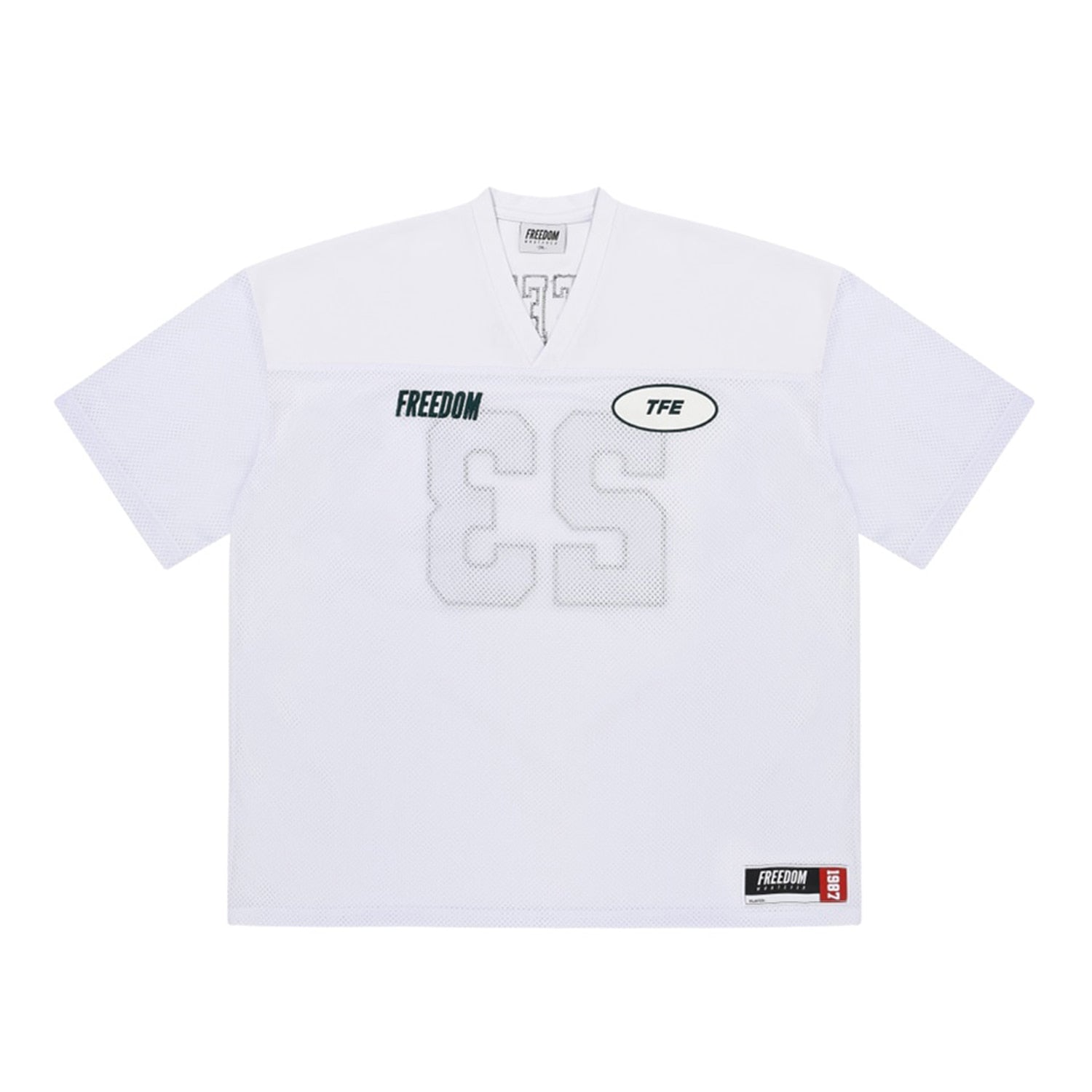 TFE Mesh Rugby Jersey (White)