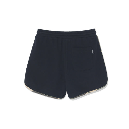 Women's Logo Yeezy Dolphin Shorts (Black Camo)