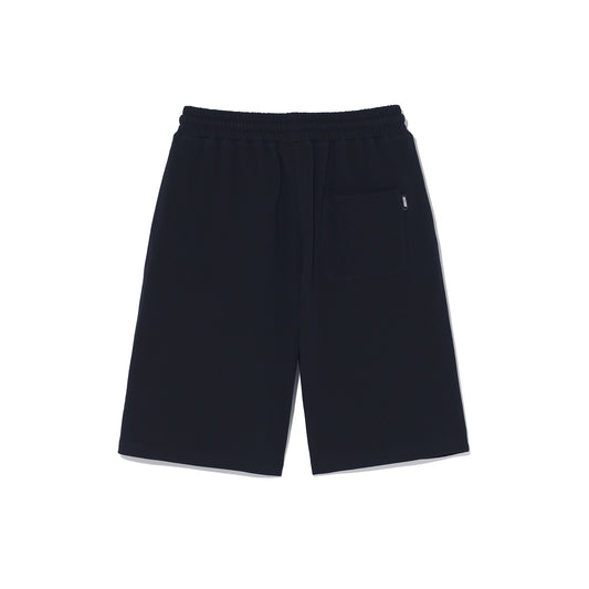 Basic Bermuda Cotton Shorts (Black)