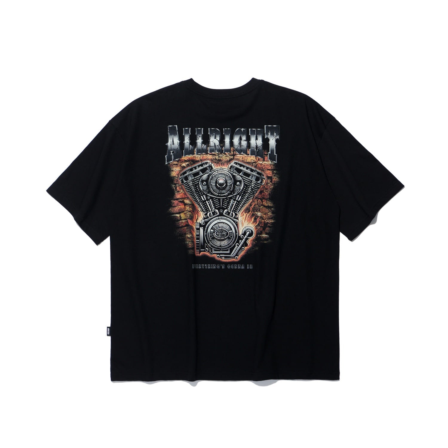 All Right Iron Spirit T-Shirt (Black)
