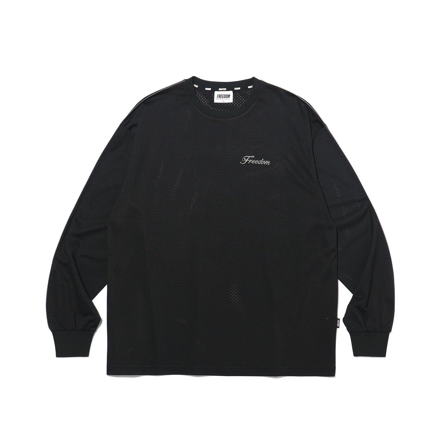 Sideline Mesh Long Sleeve (Black)