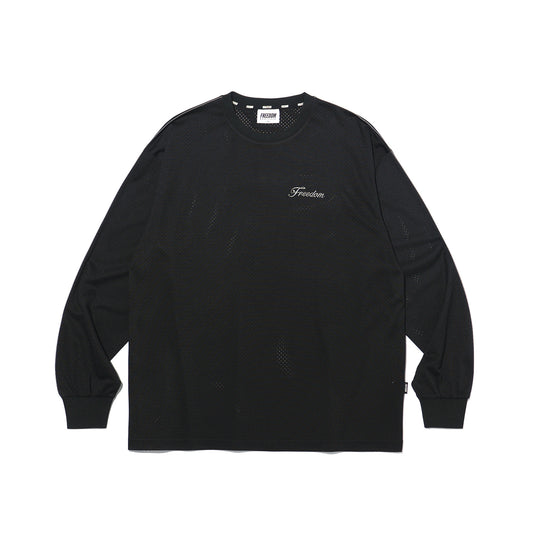 Sideline Mesh Long Sleeve (Black)