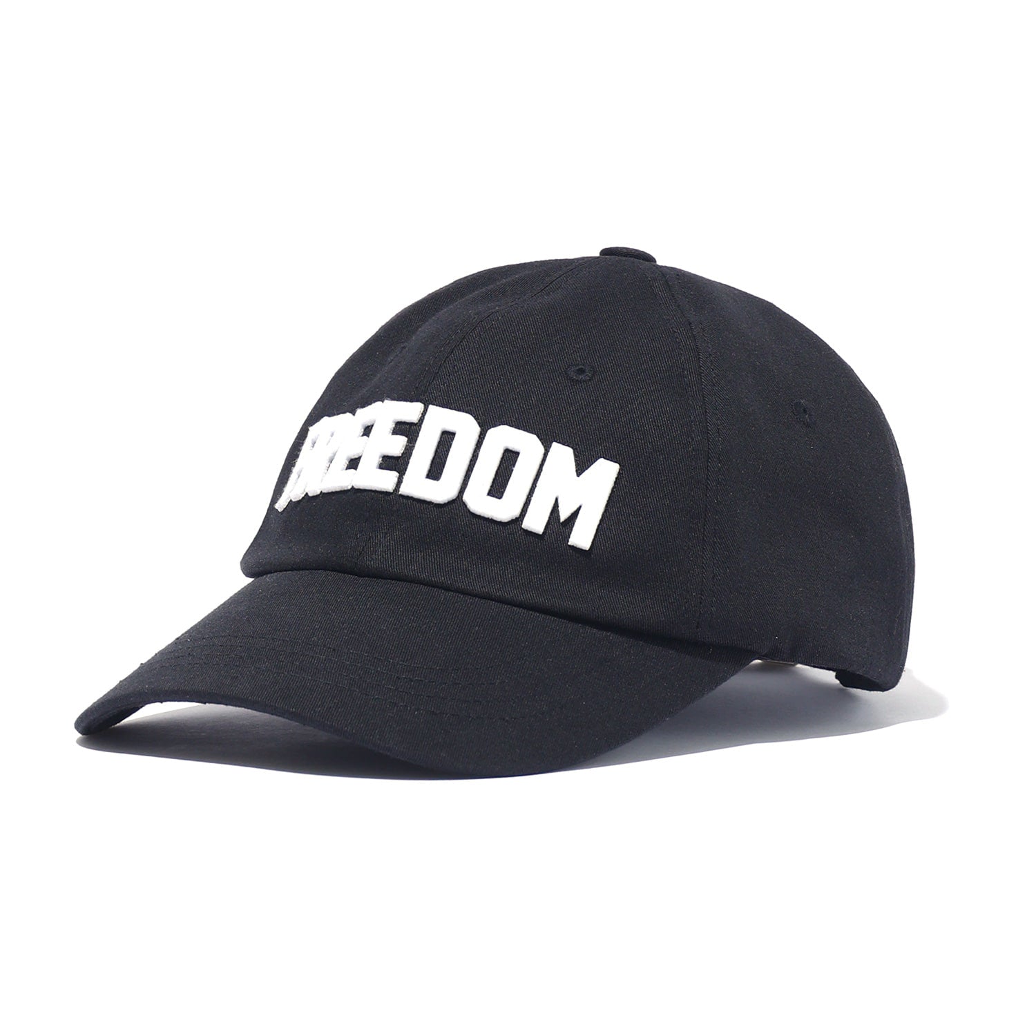 Felt Applique Logo Ball Cap (Black)