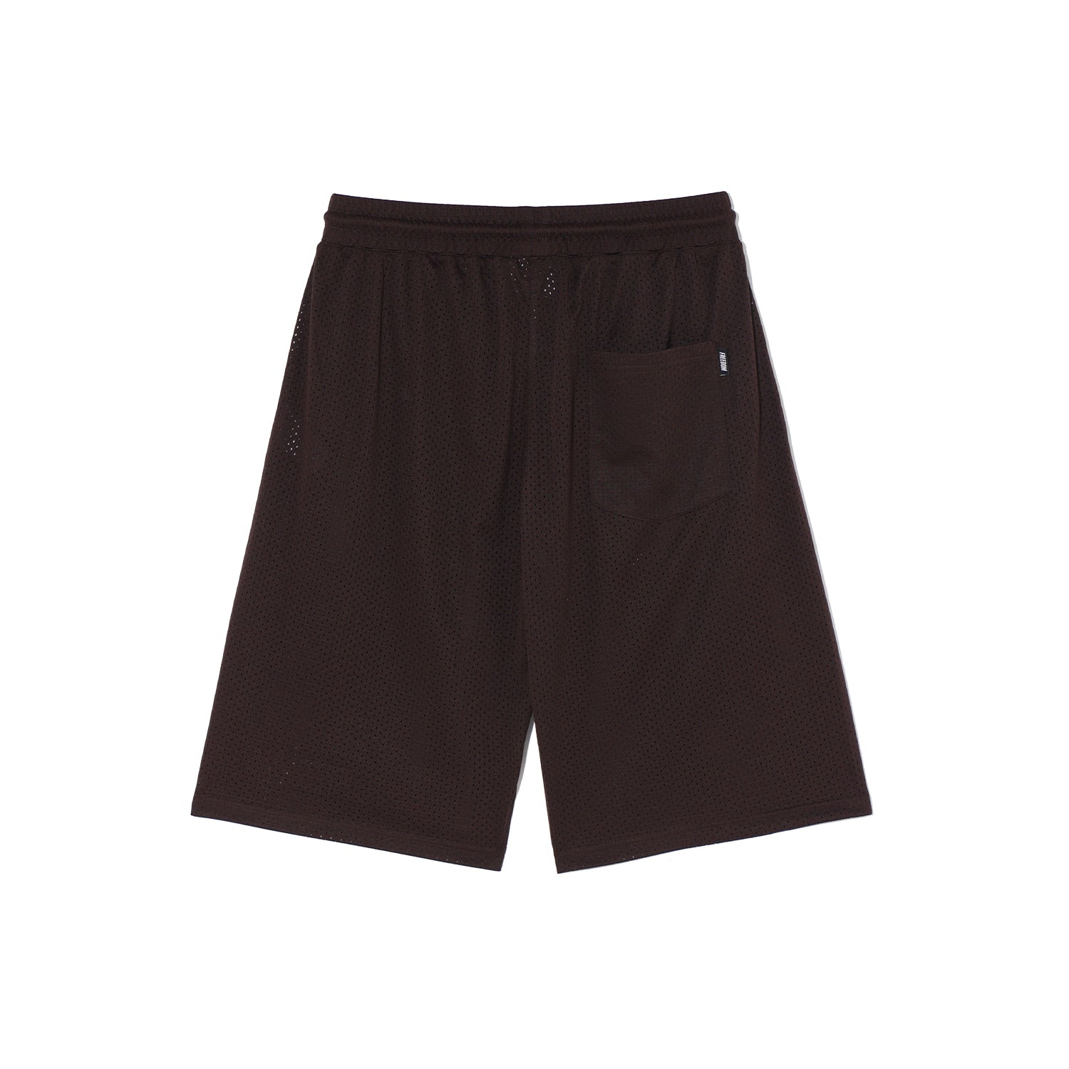 Basic Mesh Bermuda Shorts (Brown)
