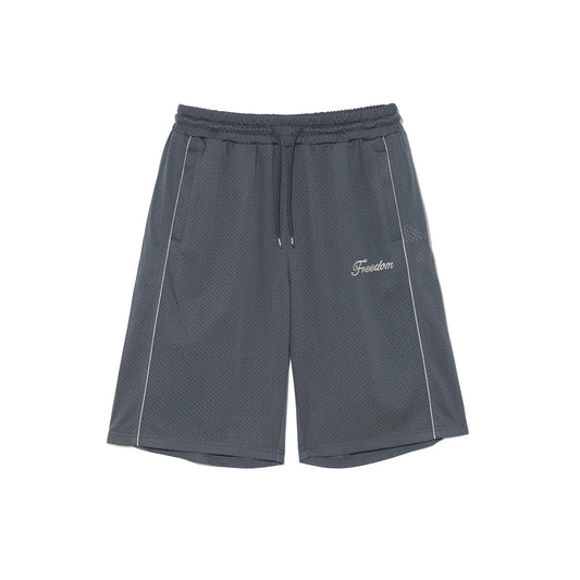 Sideline Mesh Bermuda Shorts (Dark Gray)
