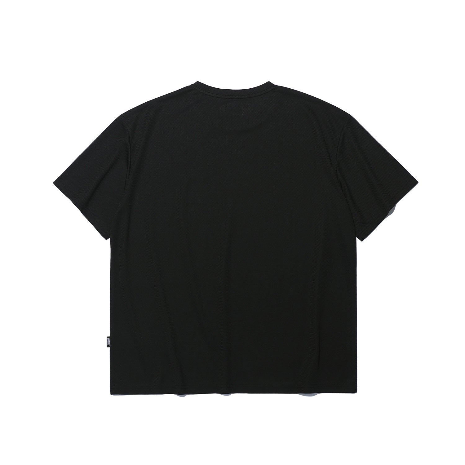 Air Mesh Semi-Overfit T-shirt (Black)