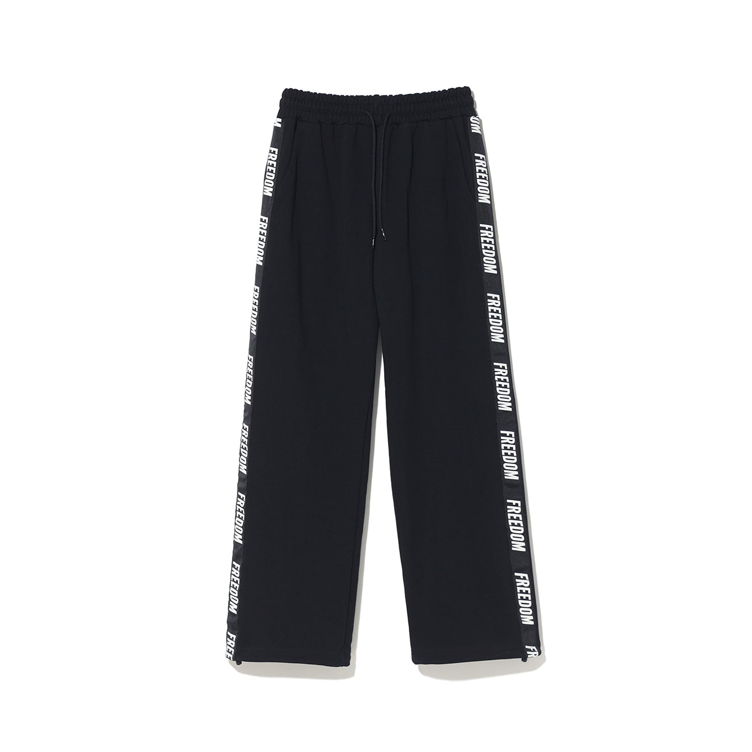 Women's Lettering Sweat Pants (Black)