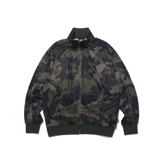 Entire Mesh Collar Jacket (Deep Camo)