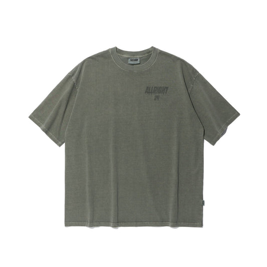 ALLRIGHT 24 Pigment T-Shirts (Khaki)