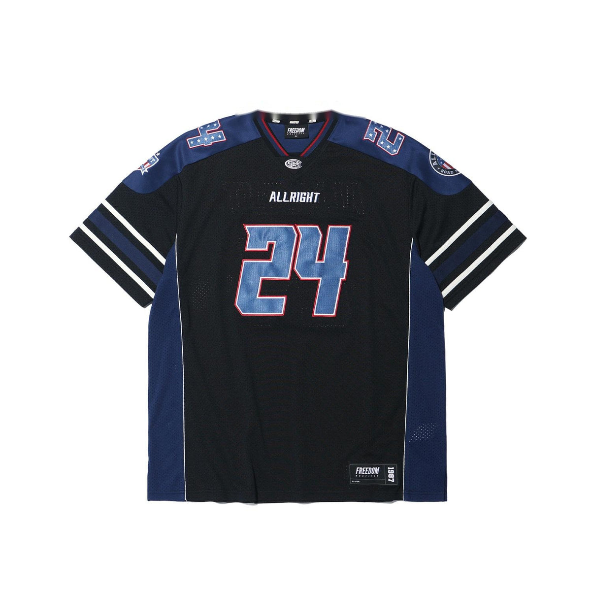 All Right Block RTO Rugby Jersey (Black)